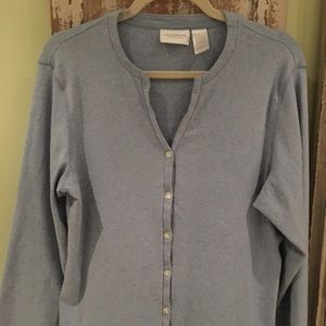 Liz Clairborne, light blue, xl